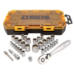 1/4 IN. and 3/8 IN. Drive Socket Set - 34 PIECE
