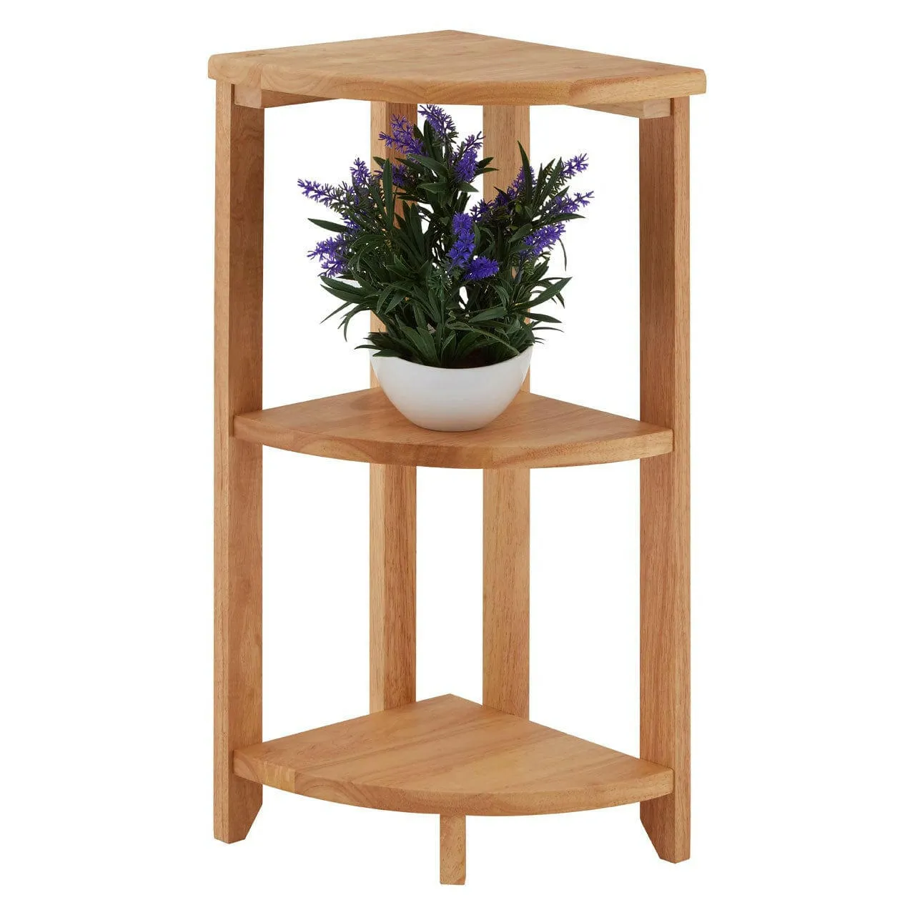 3 Tier Natural Tropical Corner Unit