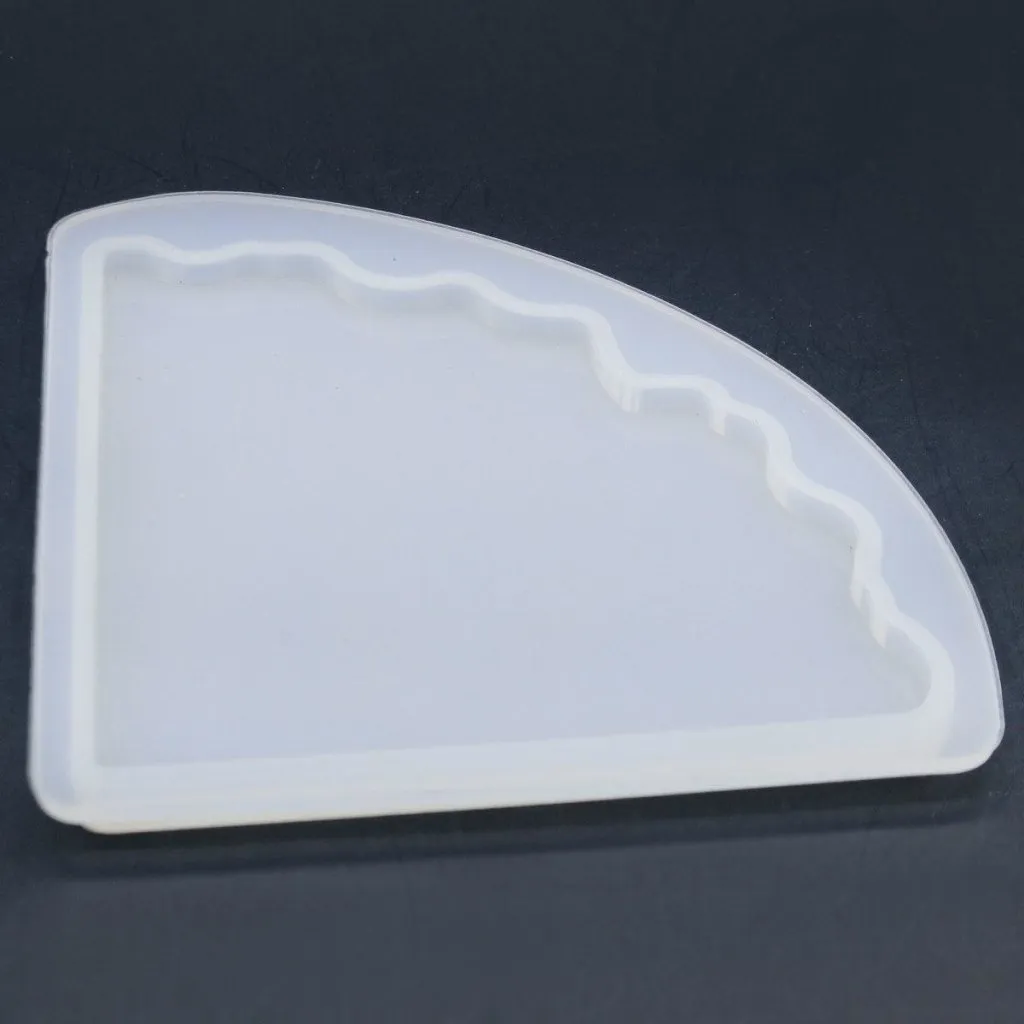 3D Silicone Resin Mould Geode Corner Triangle SMOA01