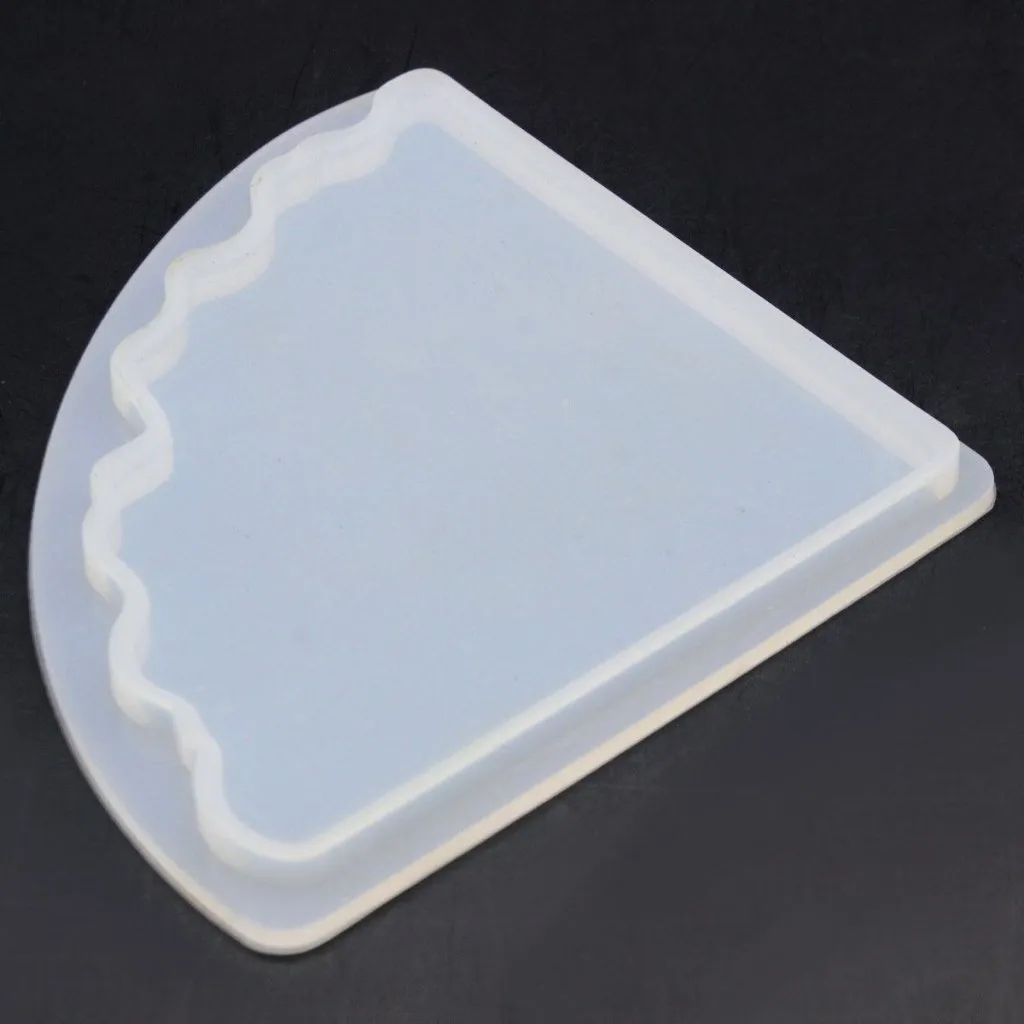 3D Silicone Resin Mould Geode Corner Triangle SMOA01