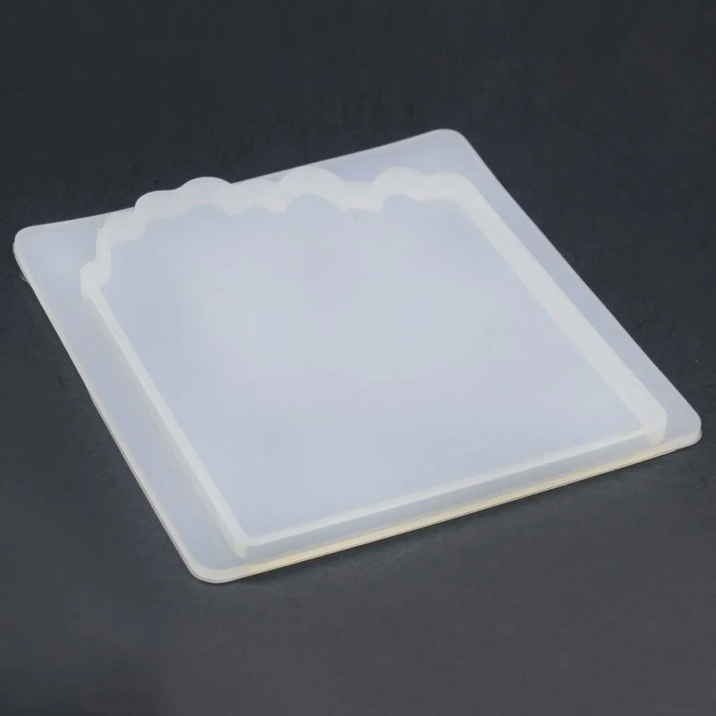 3D Silicone Resin Mould Geode Square SMOA00