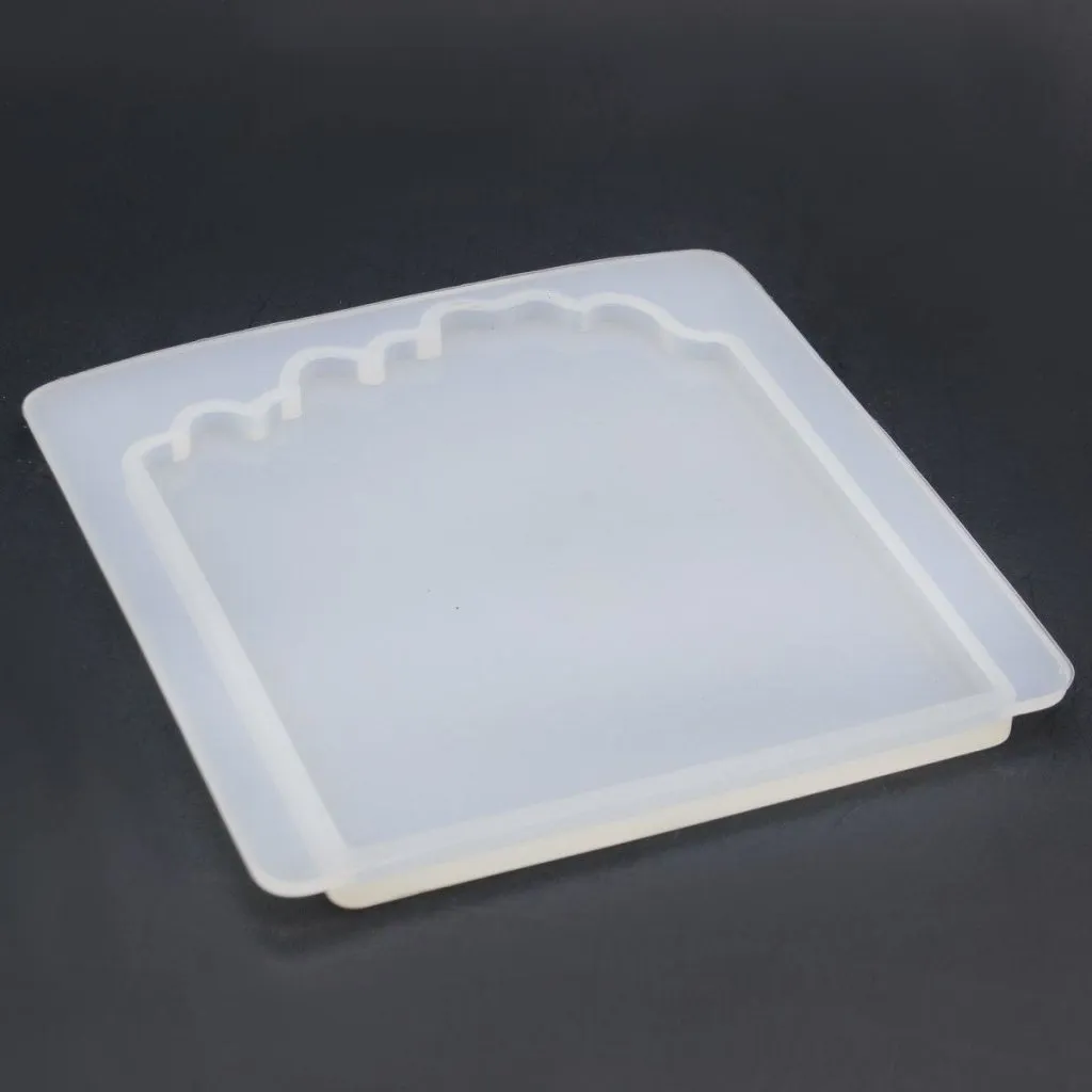 3D Silicone Resin Mould Geode Square SMOA00