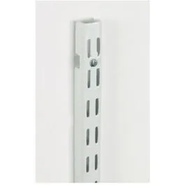 48-In.  White Wall Shelf Track