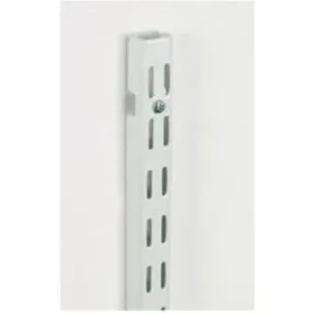 48-In.  White Wall Shelf Track