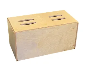#58977 KUBeez  Modular birch toy box, 1-pack, Fully Assembled