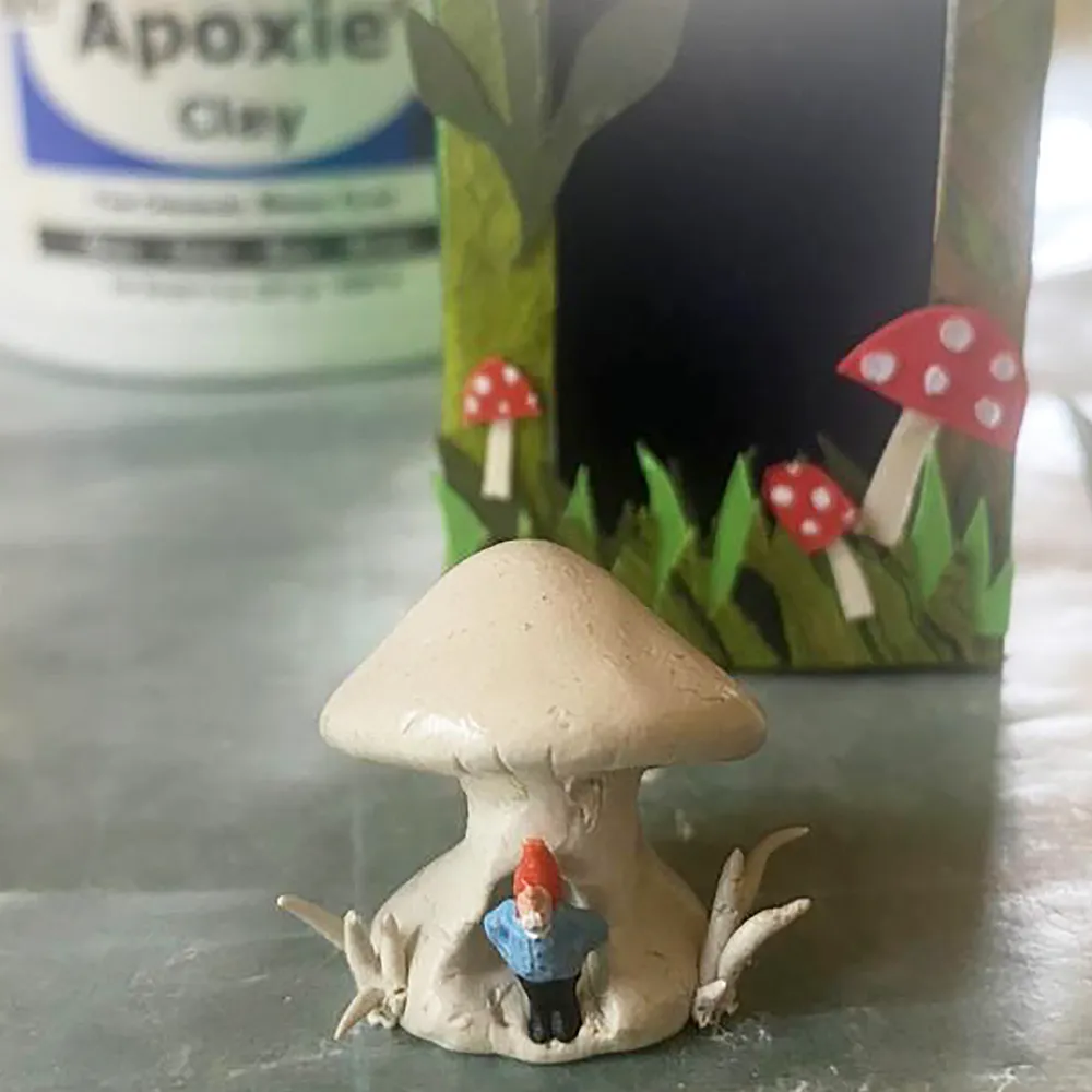 A Gnome's Mushroom Home! NEW! In-Store Class June 7