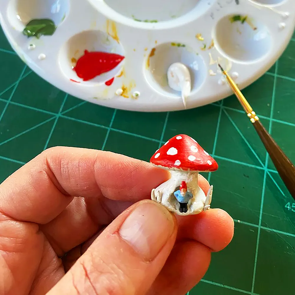 A Gnome's Mushroom Home! NEW! In-Store Class June 7