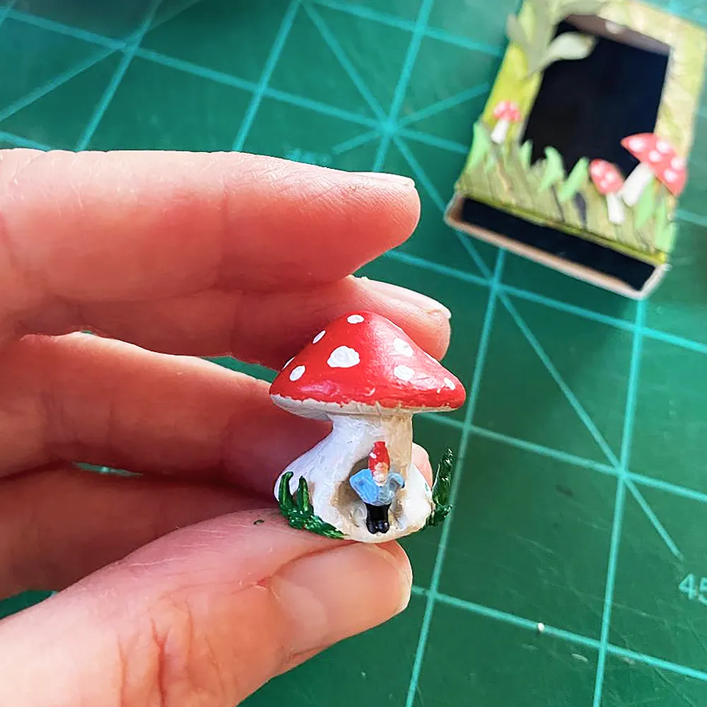 A Gnome's Mushroom Home! NEW! In-Store Class June 7