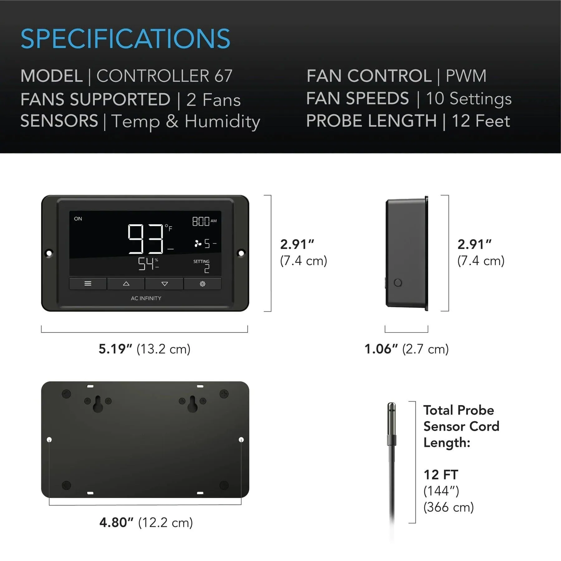 AC Infinity UIS Controller 67A