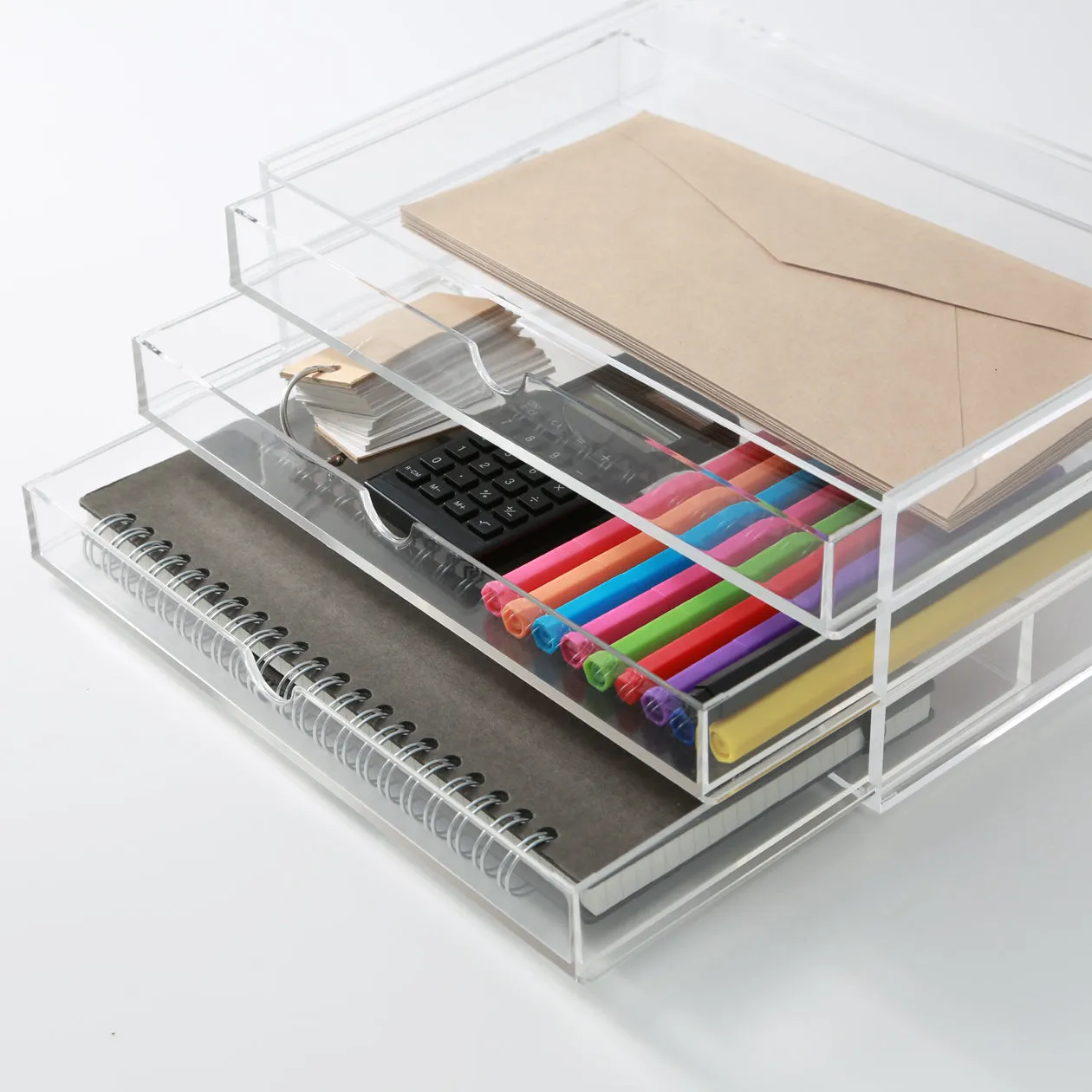 Acrylic Storage 3 Drawers