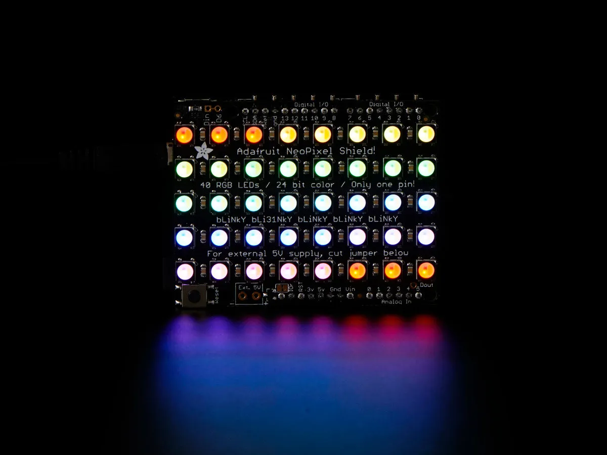 Adafruit NeoPixel Shield - 40 RGBW - Warm White