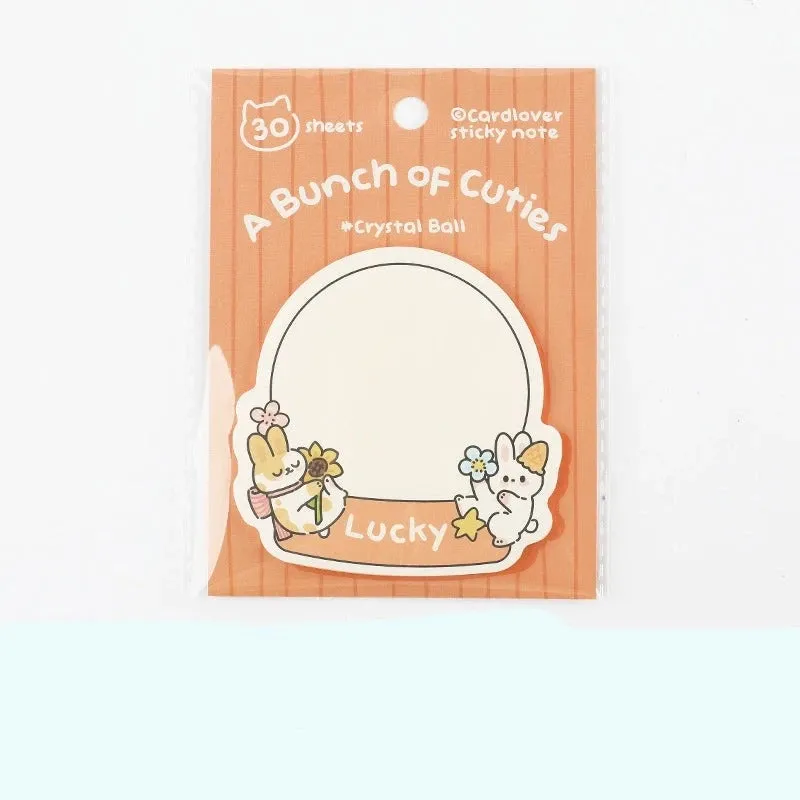 Adorable Sticky Notes Collection | Cute and Collectible Memo Pads for Daily Use
