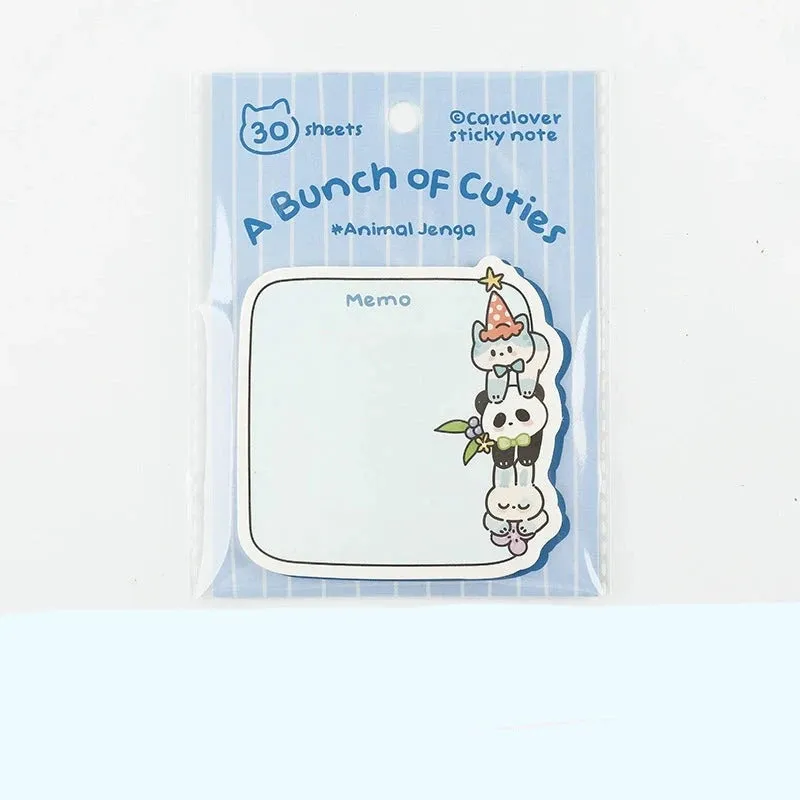 Adorable Sticky Notes Collection | Cute and Collectible Memo Pads for Daily Use