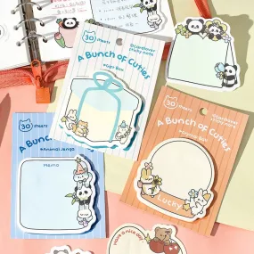Adorable Sticky Notes Collection | Cute and Collectible Memo Pads for Daily Use