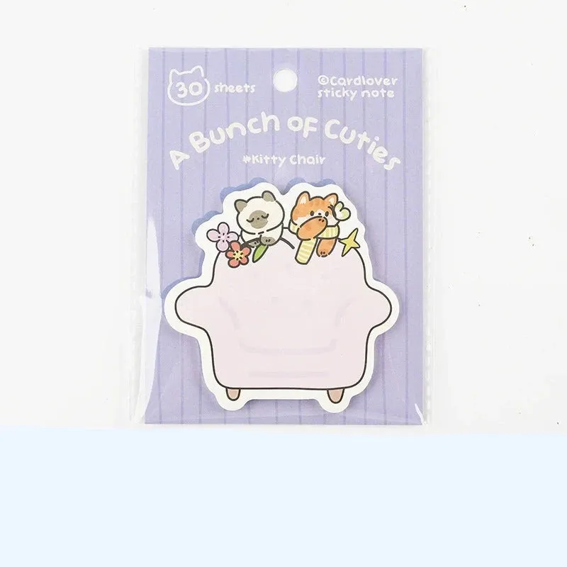 Adorable Sticky Notes Collection | Cute and Collectible Memo Pads for Daily Use
