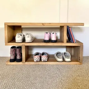 ANA: Reclaimed Wooden Shoe Rack