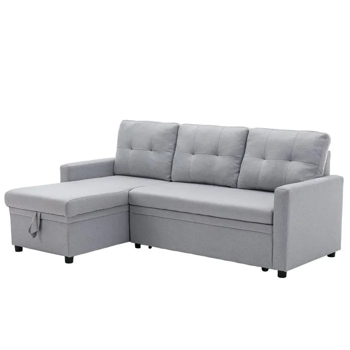 Anoy 4 Seater Sofa Bed | Convertible Bed With Storage