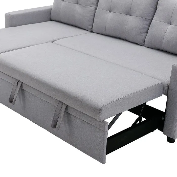 Anoy 4 Seater Sofa Bed | Convertible Bed With Storage