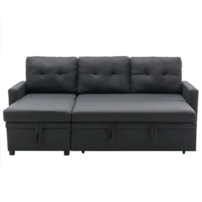Anoy 4 Seater Sofa Bed | Convertible Bed With Storage