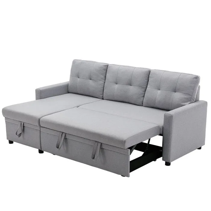 Anoy 4 Seater Sofa Bed | Convertible Bed With Storage