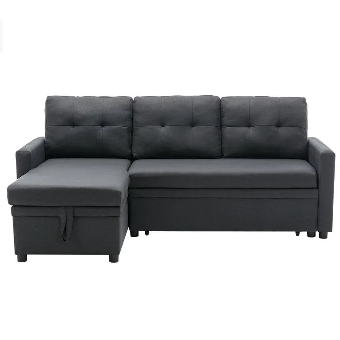 Anoy 4 Seater Sofa Bed | Convertible Bed With Storage
