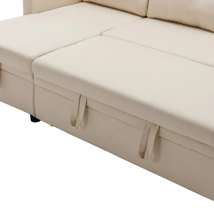 Anoy 4 Seater Sofa Bed | Convertible Bed With Storage