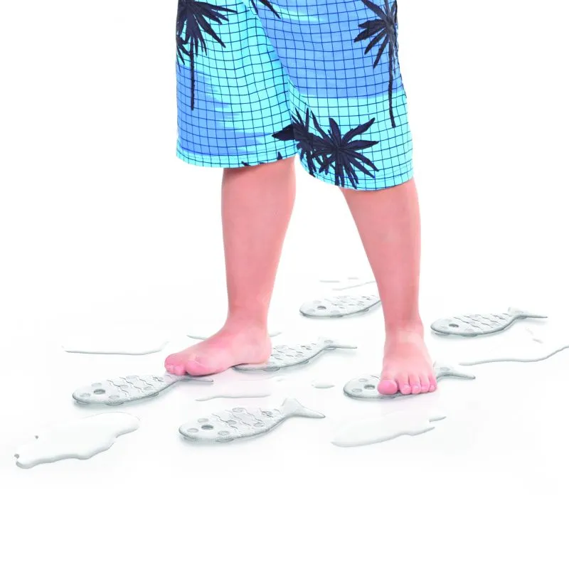 Anti Slip Bathroom Floor Sticker Fish Glace