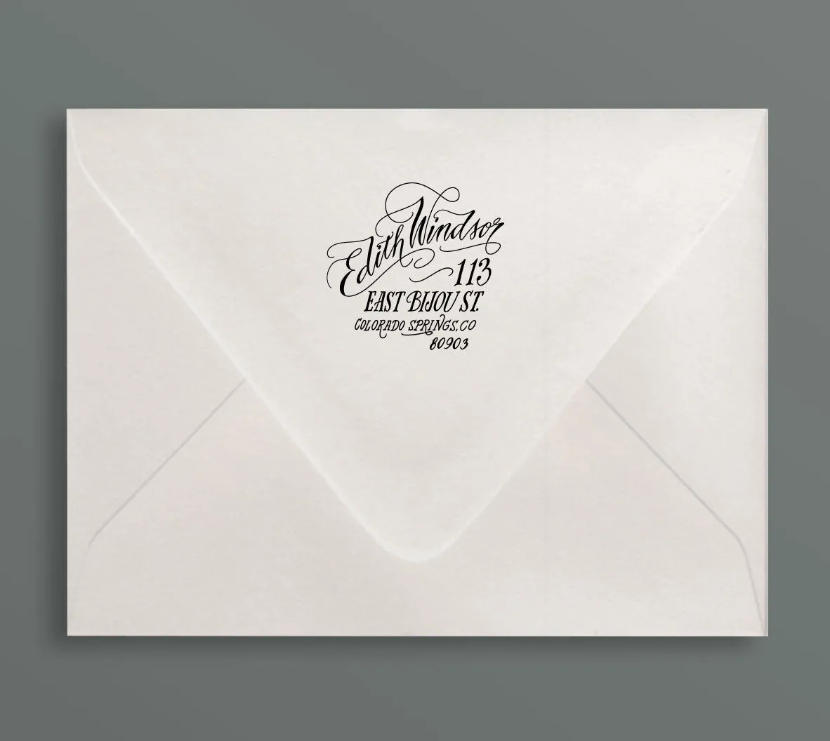 Ascender Return Address Rubber Stamp