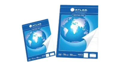 ATLAS WRITING PAD A5 70GSM 80 SHEETS