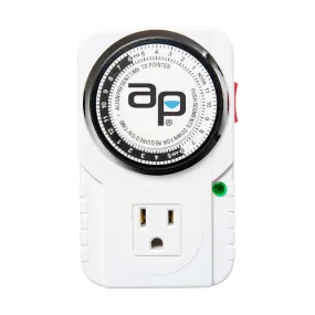 Autopilot Single Outlet Analog Timer