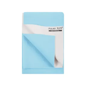 Baby Dry Sheet / Bed Protector XL Blue (Size 140 x 200 CM)
