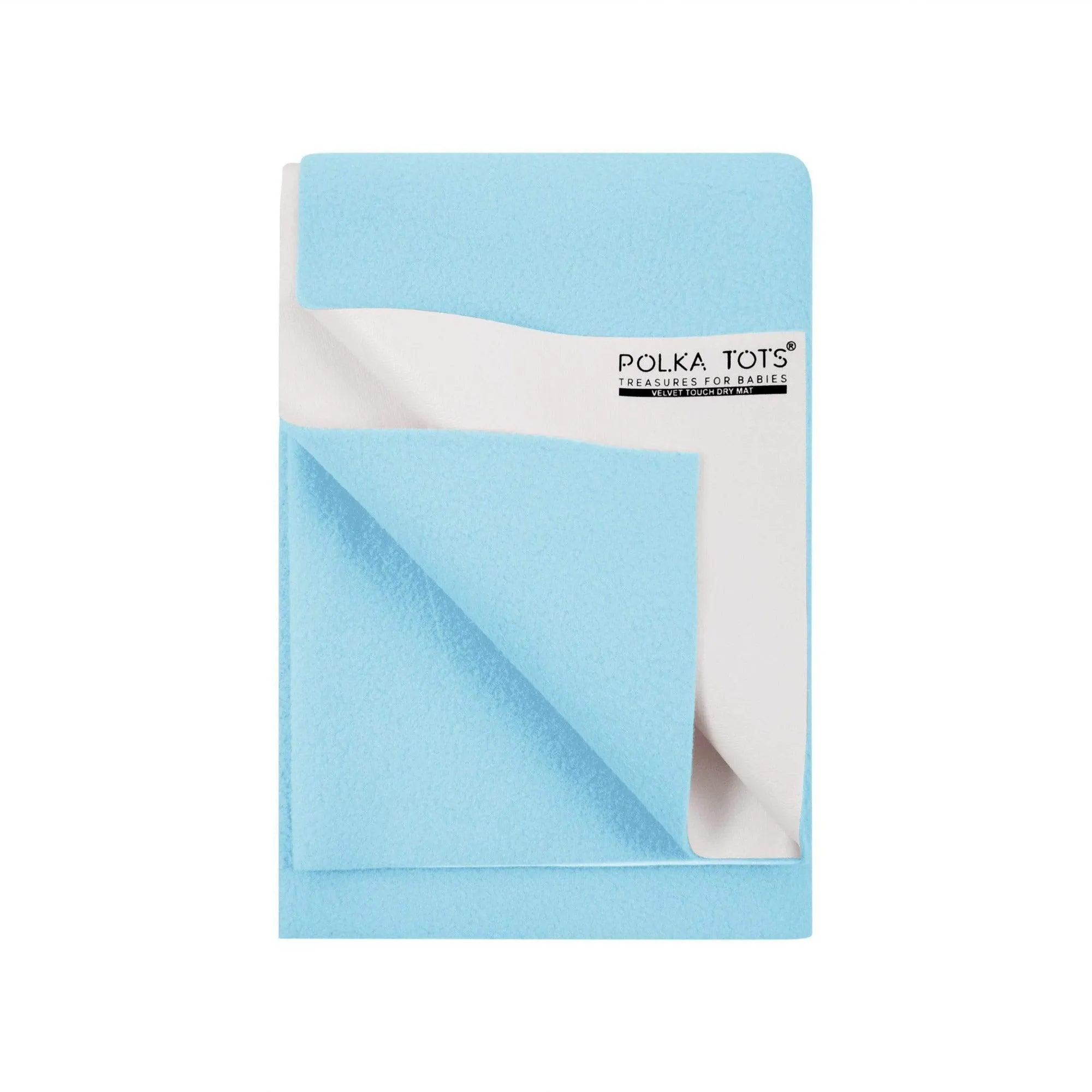 Baby Dry Sheet / Bed Protector XL Blue (Size 140 x 200 CM)