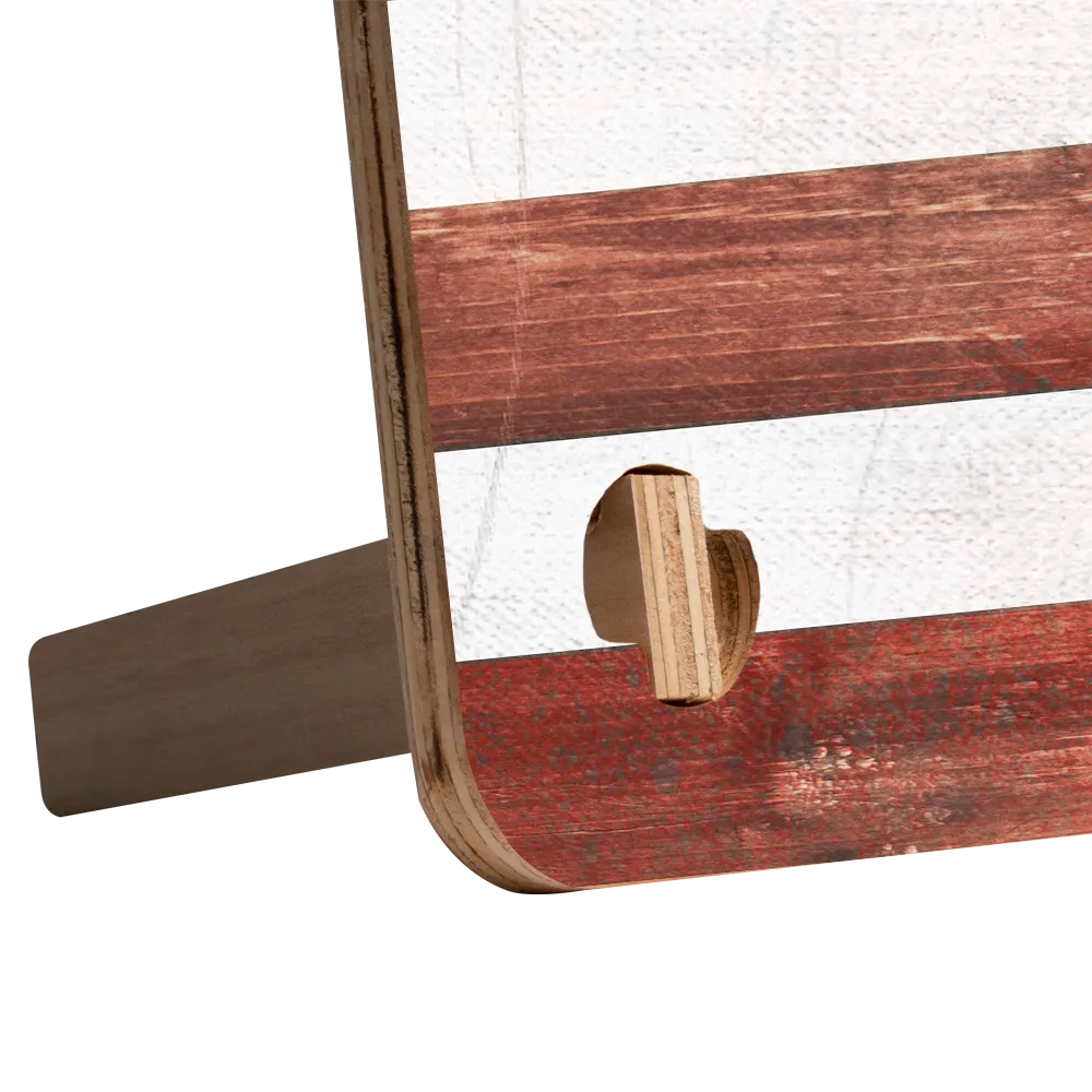Barn Wood USA Flag Jamboree Cornhole Boards