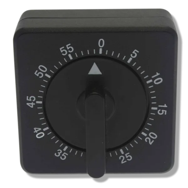 Beautopia Mechanical Black Timer