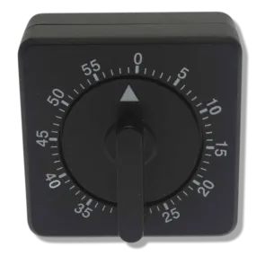 Beautopia Mechanical Black Timer