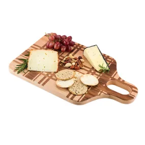 Beech Wood Plaid Chopping Board by Foster & Rye