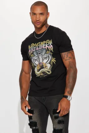 Big Timers Rule The World Short Sleeve Tee - Black