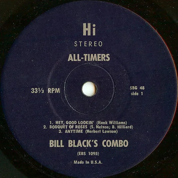 Bill Black's Combo - All-Timers (7", Jukebox) (M)