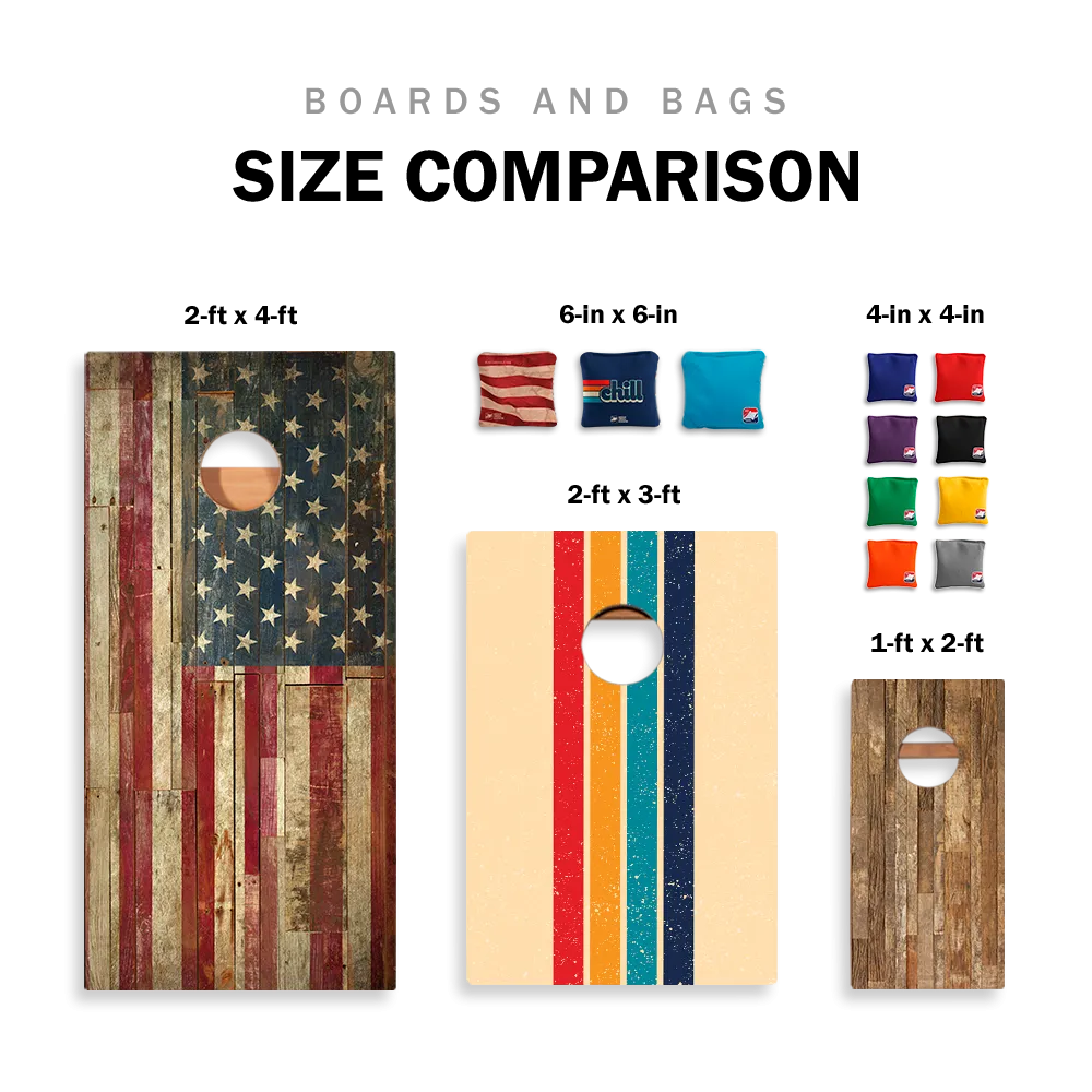 Black Digital Camo Star Cornhole Boards