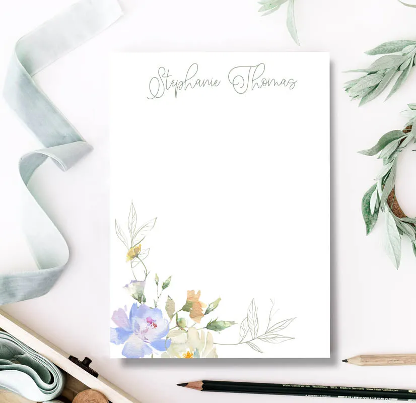 Blooming Spring Custom Notepad