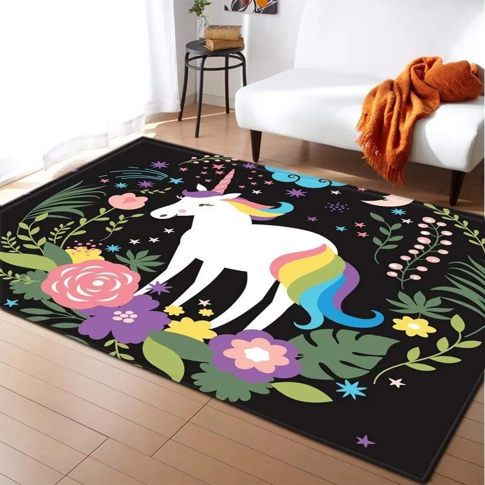 Blossom Unicorn Rug