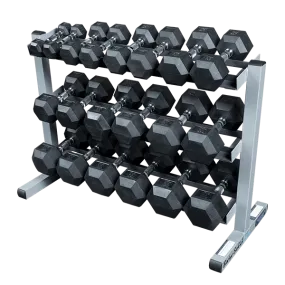 Body-Solid 5-50lb 3 Tier Dumbbell Rack