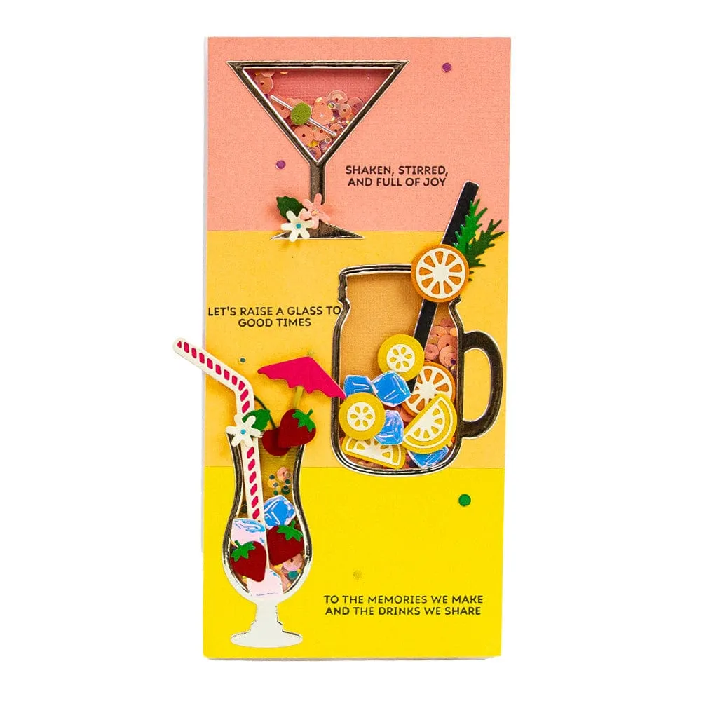 Bottoms Up Die & Stamp Set Collection - DB132