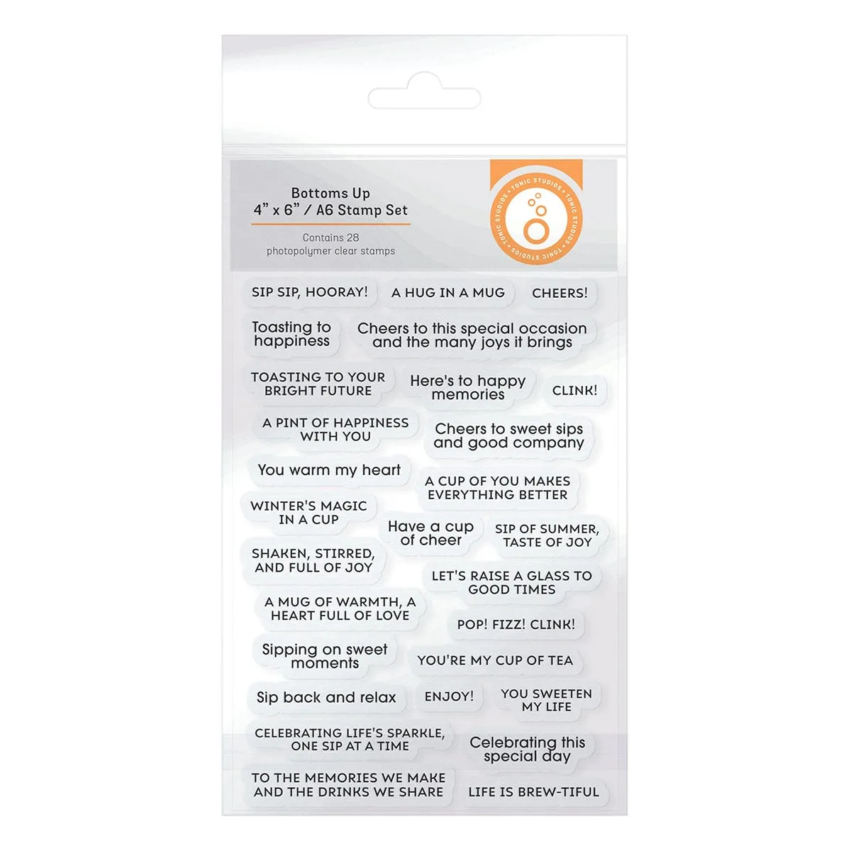 Bottoms Up Die & Stamp Set Collection - DB132