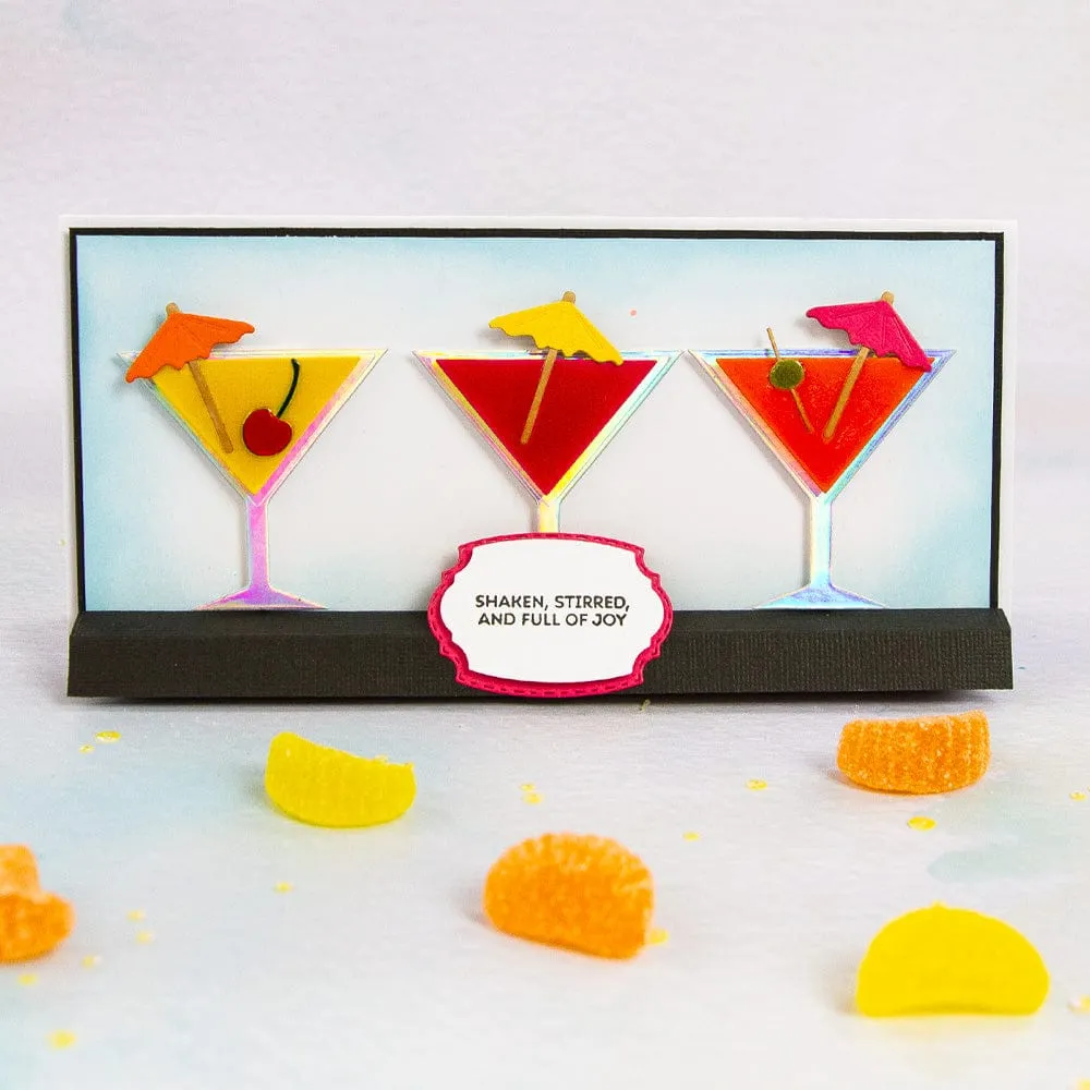 Bottoms Up Die & Stamp Set Collection - DB132