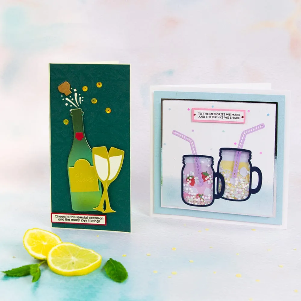 Bottoms Up Die & Stamp Set Collection - DB132