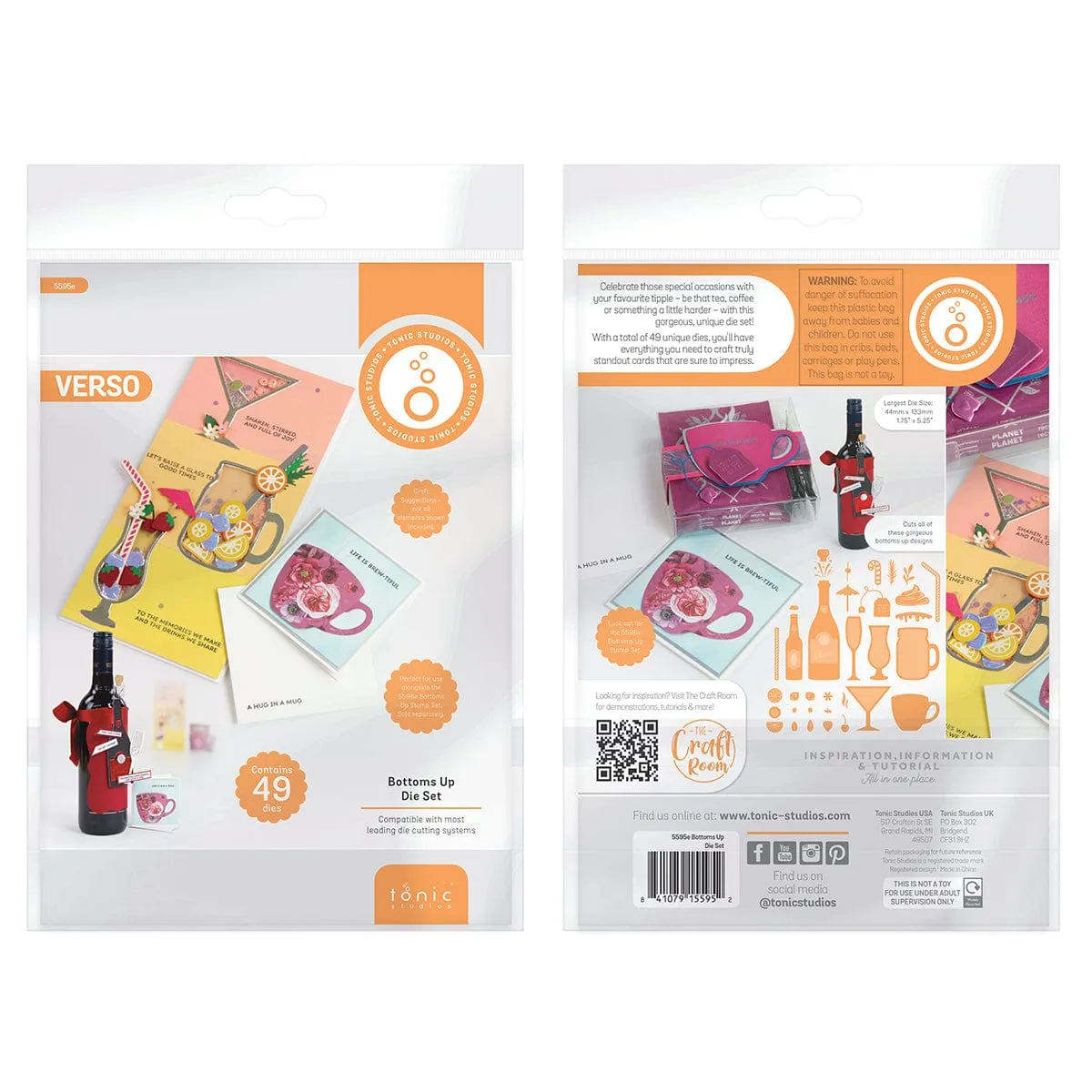 Bottoms Up Die & Stamp Set Collection - DB132
