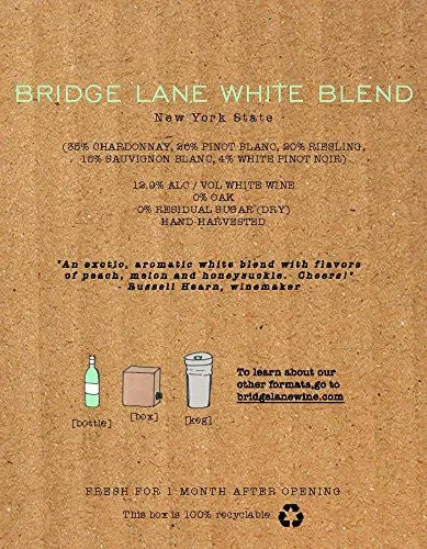 Bridge Lane White Blend (3L Box)
