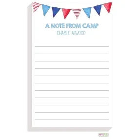 Camp Flags Notepad