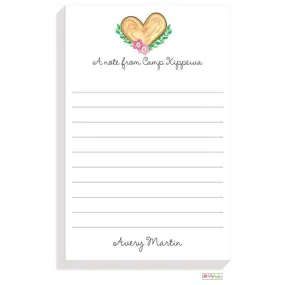 Camp Heart Notepad